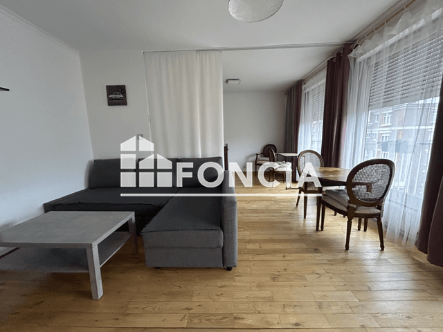 Studio meublé (44.52 m²) à louer - Lambersart (59130)