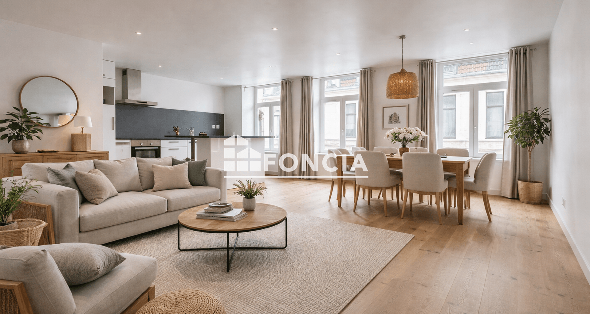 Appartement 2 pièces (43 m²) à vendre - Lille (59800)