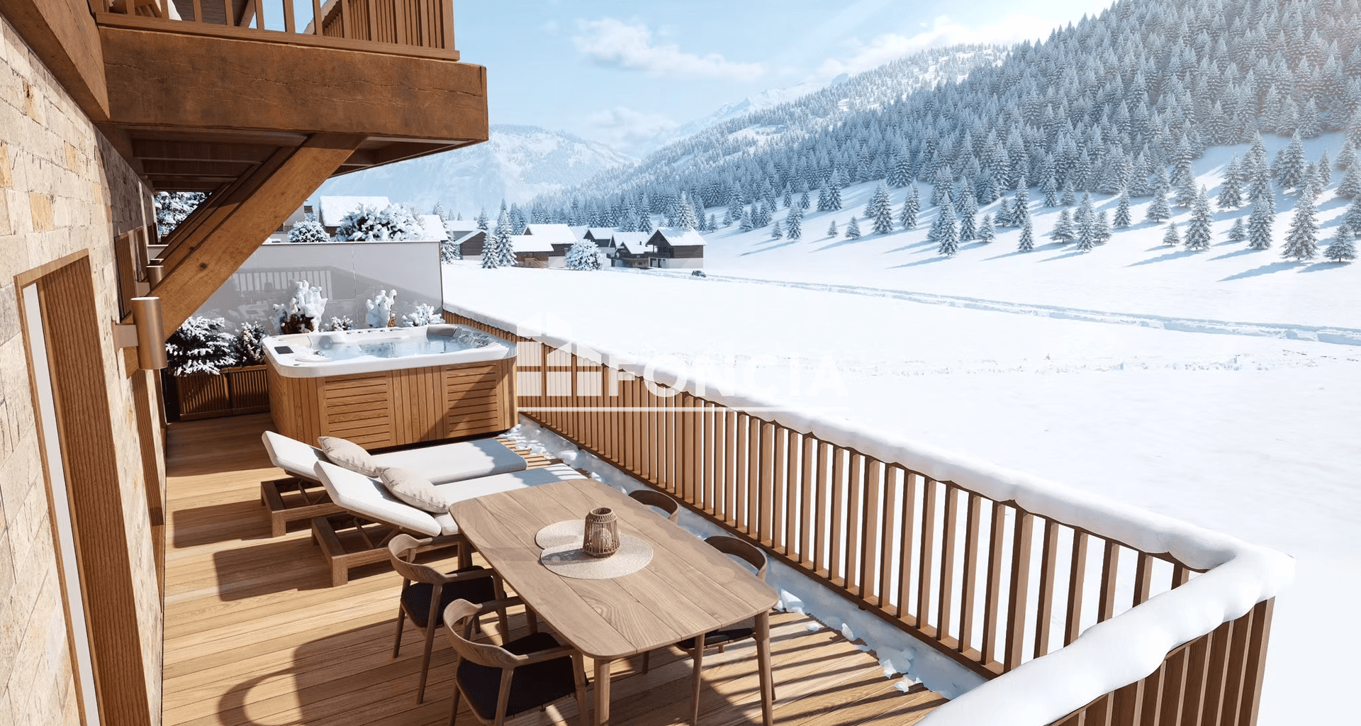 Appartement 5 pièces (91.91 m²) à vendre - Aime-la-plagne (73210)