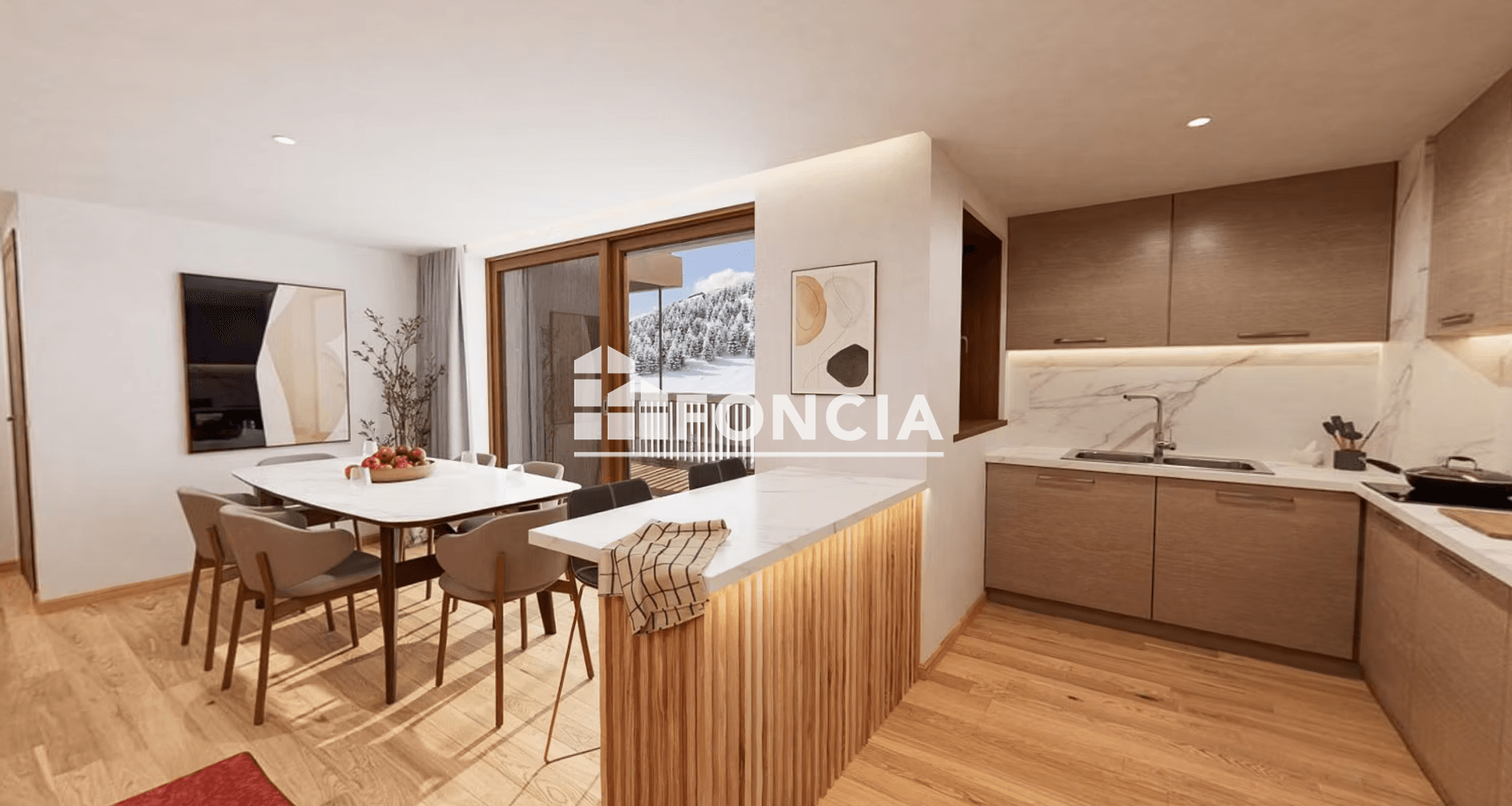 Appartement 5 pièces (101.73 m²) à vendre - La Plagne Tarentaise (73210)