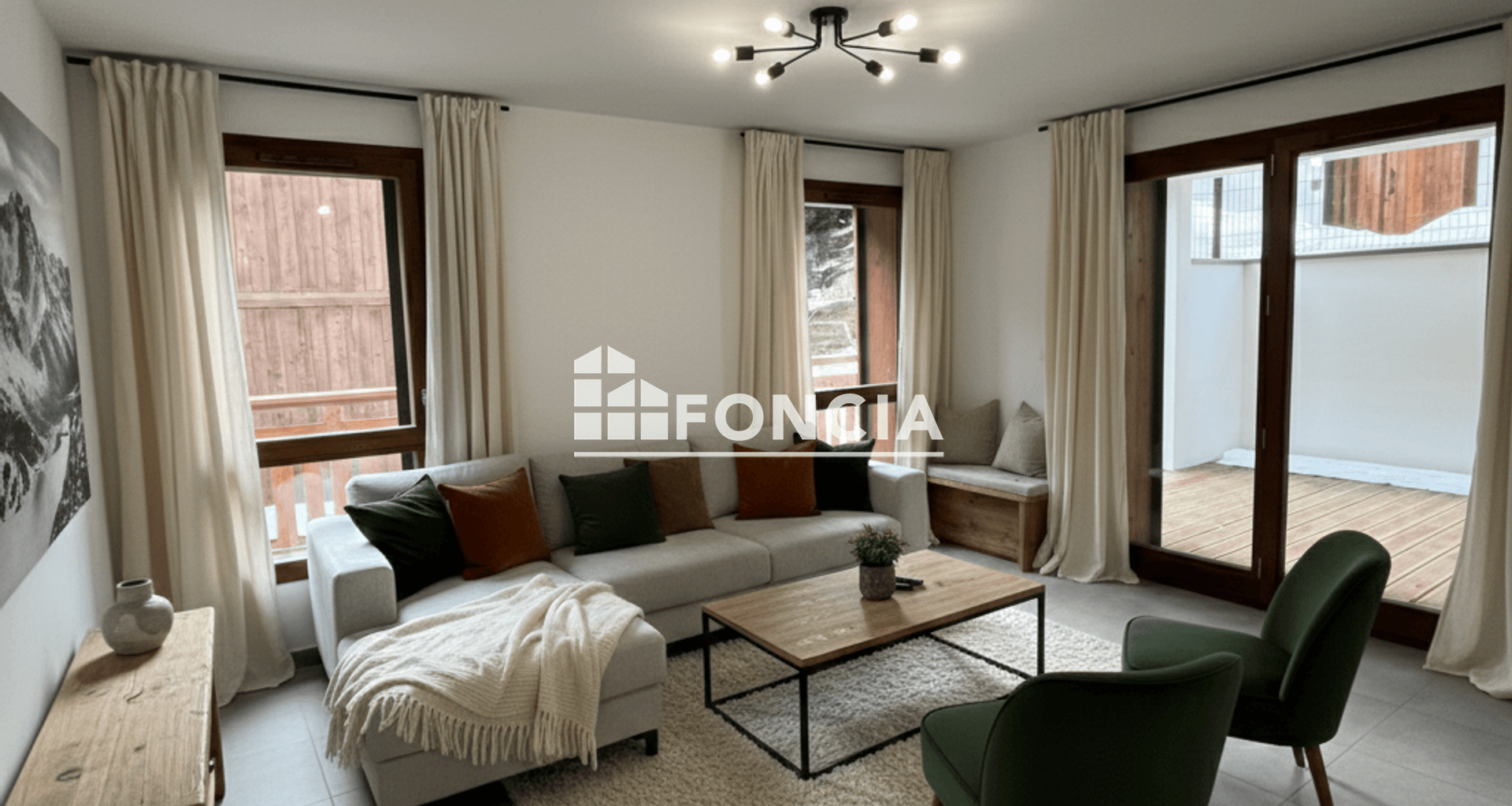 Appartement 3 pièces (51.55 m²) à vendre - Champagny-en-vanoise (73350)