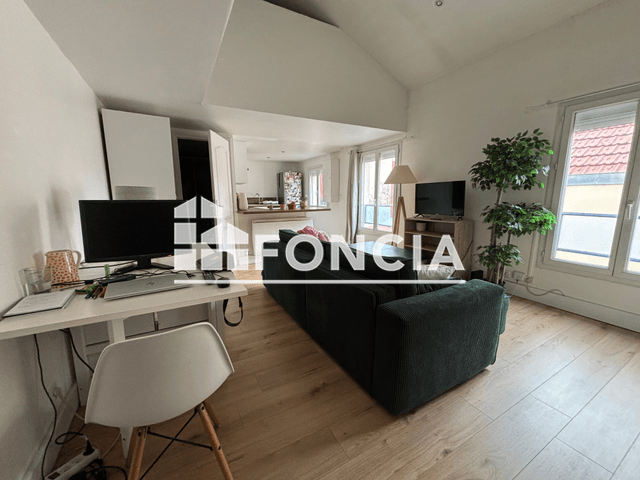 Appartement meublé 2 pièces (35.43 m²) à louer - Bois-colombes (92270)