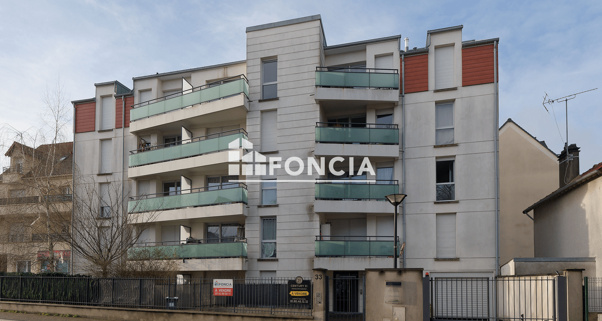 Appartement 2 pièces (38.9 m²) à vendre - Quincy-sous-sénart (91480)