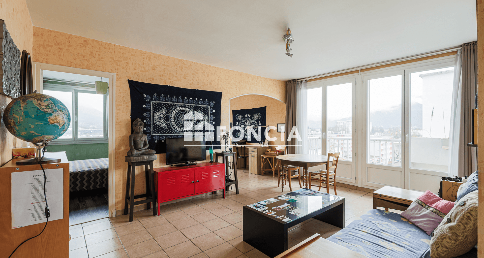 Appartement 3 pièces (55.9 m²) à vendre - Saint-martin-d'hères (38400)