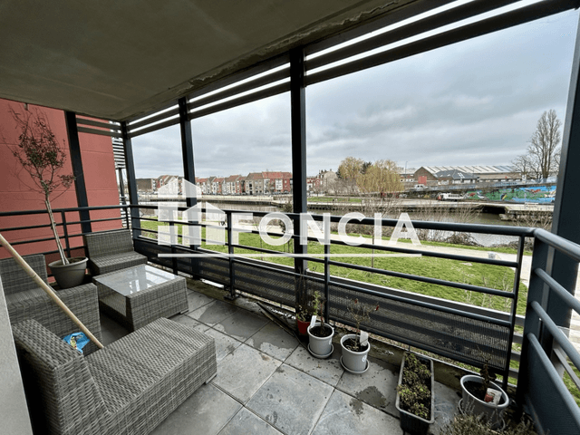 Appartement meublé 3 pièces (67.19 m²) à louer - Saint Andre Lez Lille (59350)