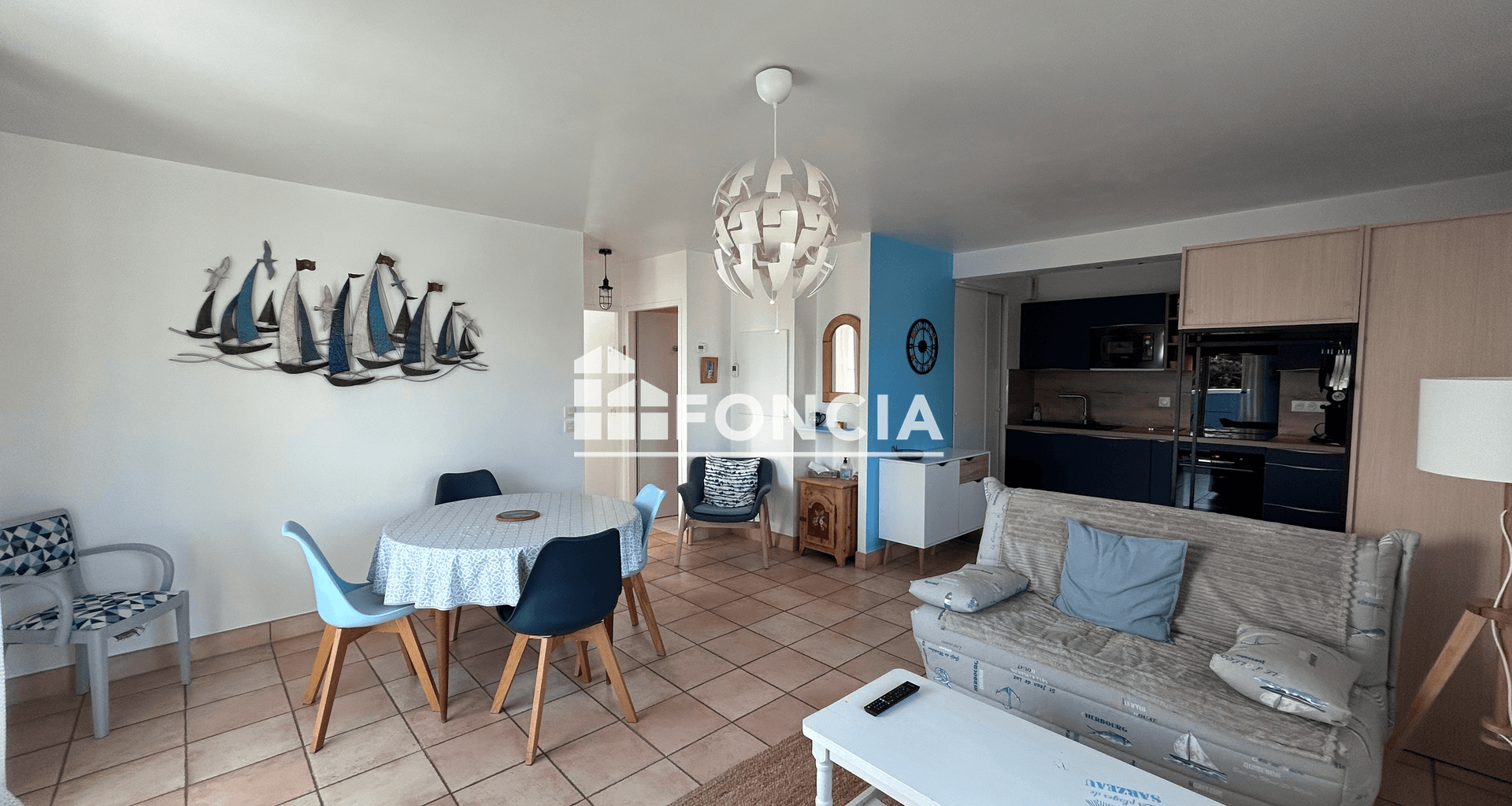 Appartement meublé 3 pièces (57.19 m²) à louer - Sarzeau (56370)