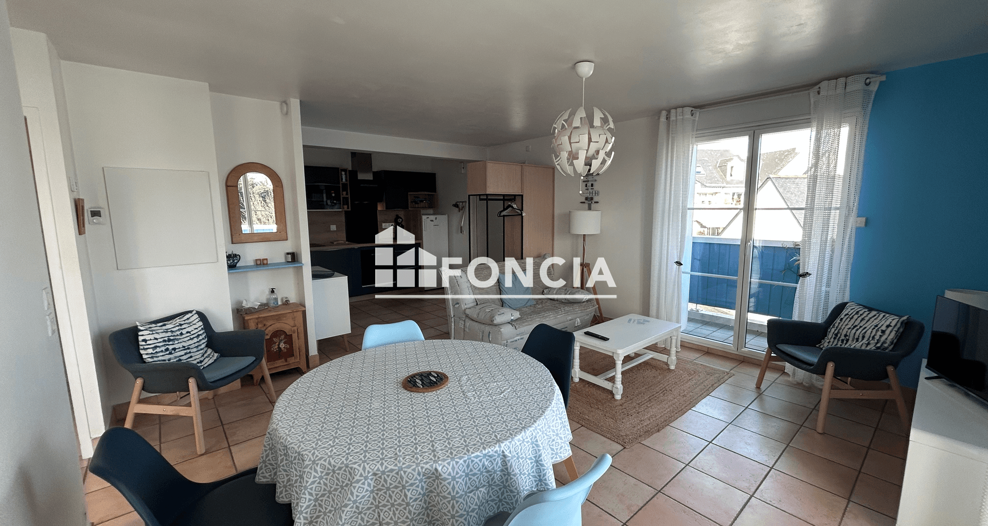 Appartement meublé 3 pièces (57.19 m²) à louer - Sarzeau (56370)