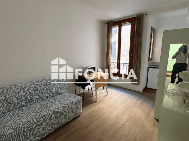 Studio meublé (16.74 m²) à louer - Paris 5ᵉ (75005)