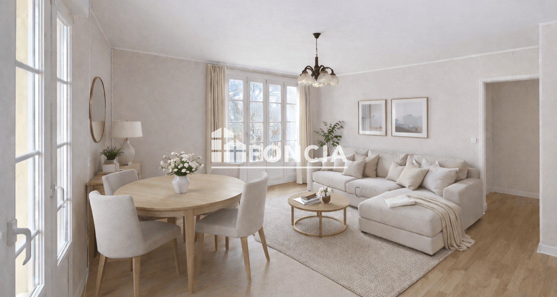 Appartement 3 pièces (79.34 m²) à vendre - Lisieux (14100)