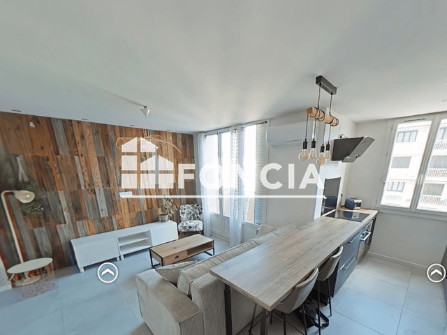 Appartement meublé 2 pièces (39.98 m²) à louer - Seyssinet Pariset (38170)