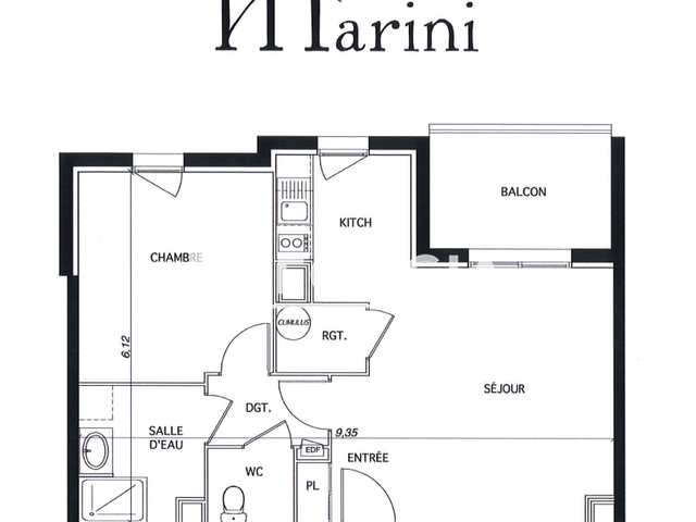 Appartement 2 pièces (49.95 m²) à louer - Argeles Sur Mer (66700)