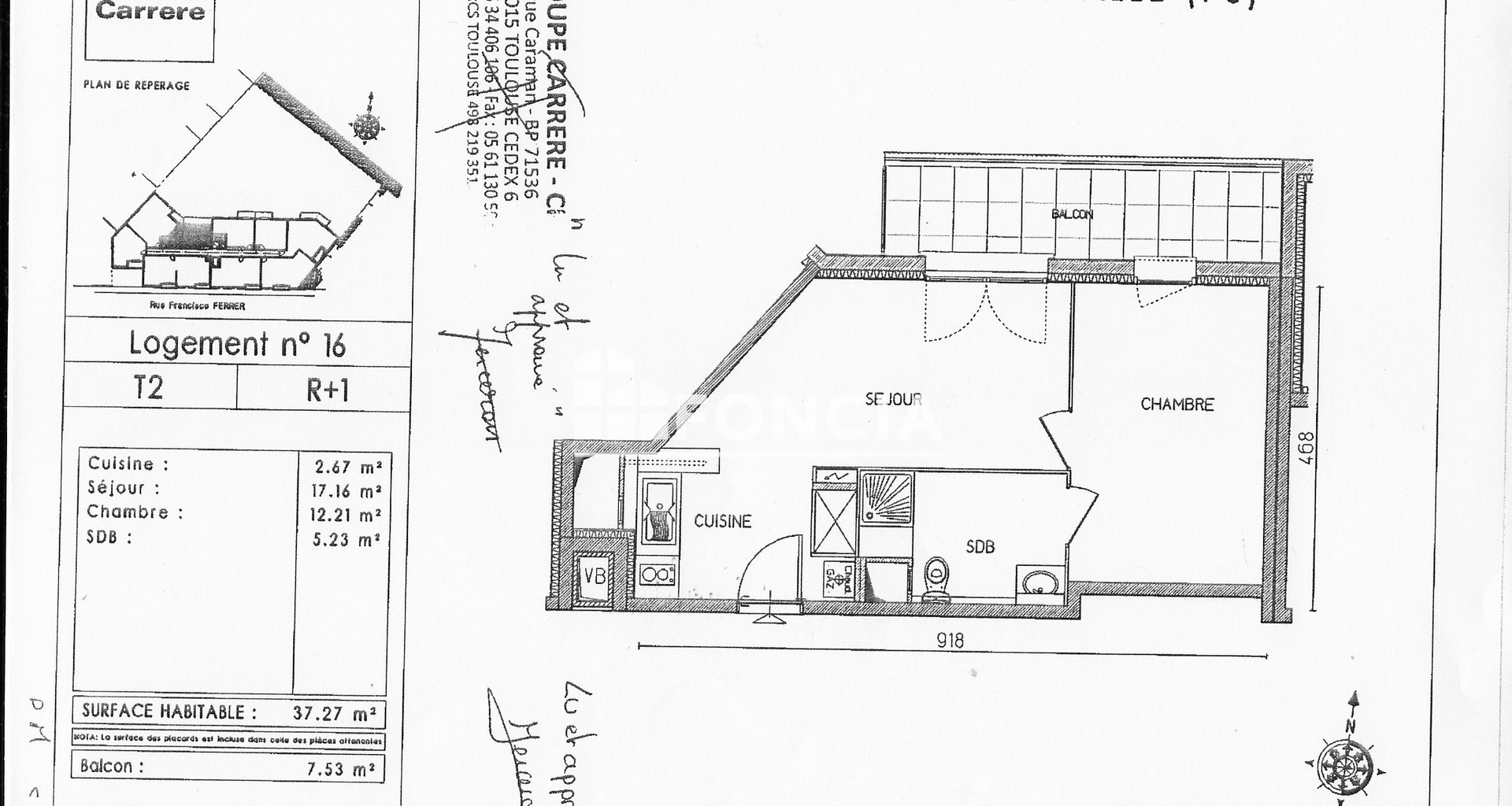 Appartement 2 pièces (37.27 m²) à louer - Mantes-la-ville (78711)