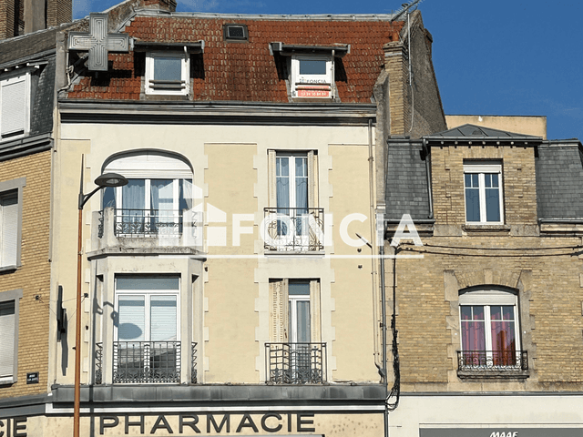 Appartement 2 pièces (27.6 m²) à louer - Rethel (08300)