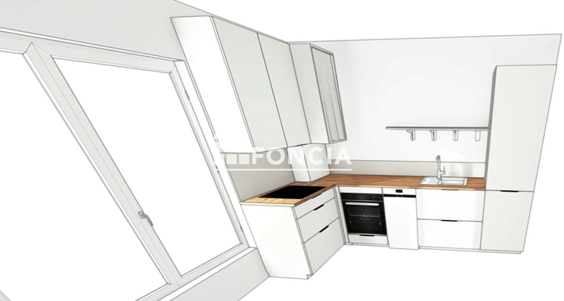 Appartement 2 pièces (50.9 m²) à louer - Ferney-voltaire (01210)