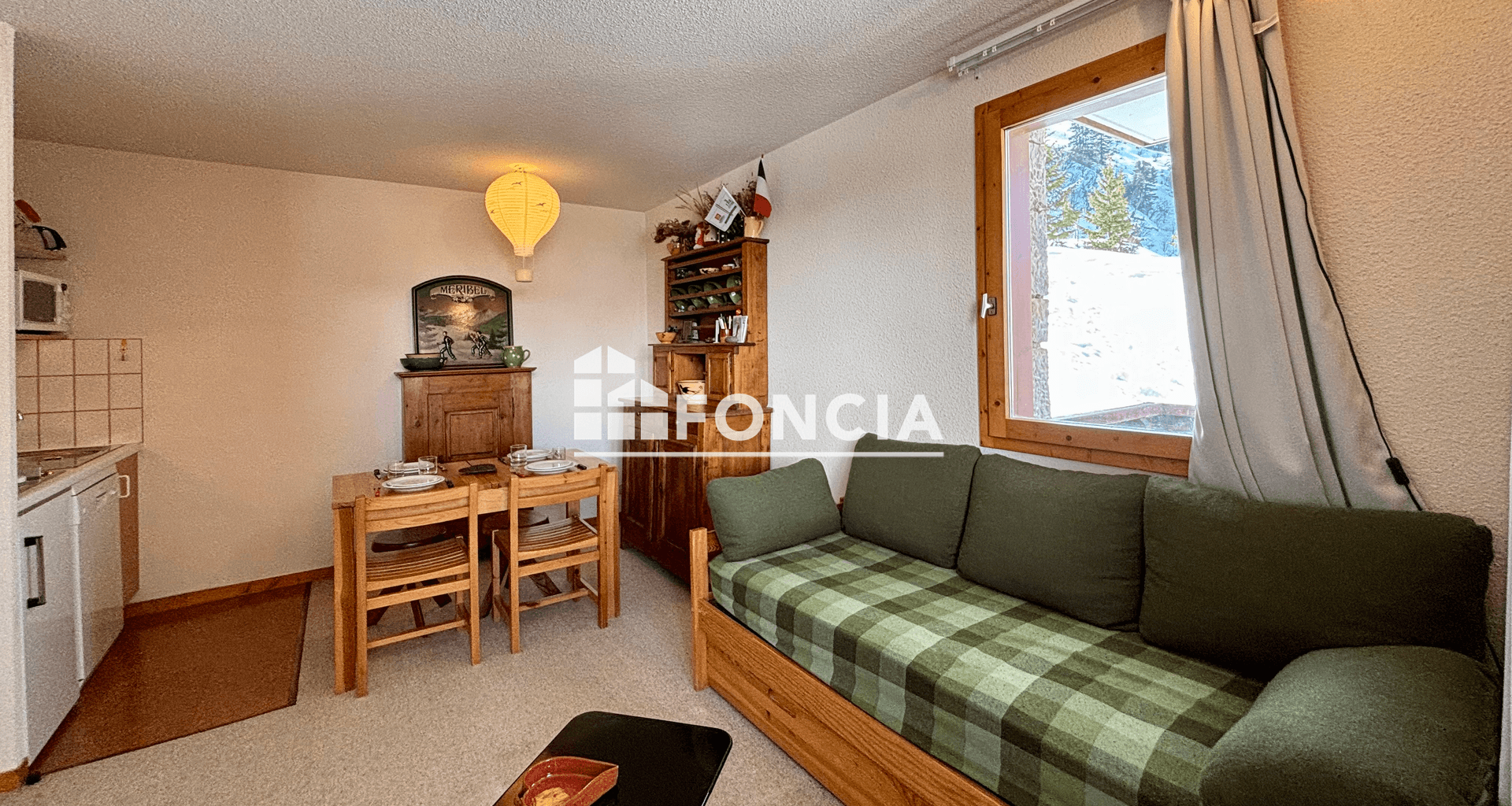 Appartement 2 pièces (25.62 m²) à vendre - Meribel Les Allues (73550)