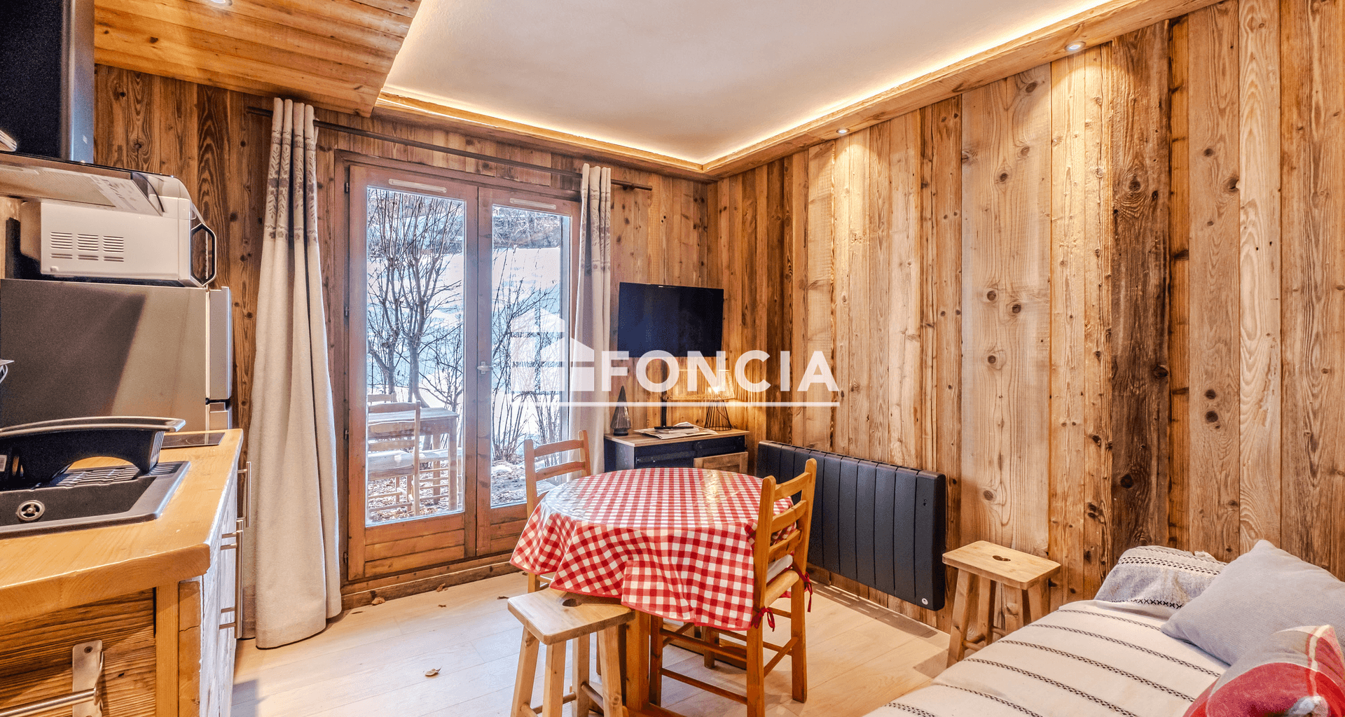 Appartement 2 pièces (26.84 m²) à vendre - Demi-quartier (74120)