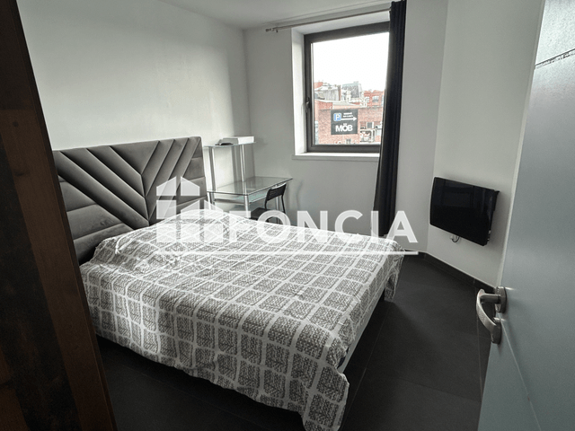 Appartement meublé 2 pièces (45.45 m²) à louer - Roubaix (59100)