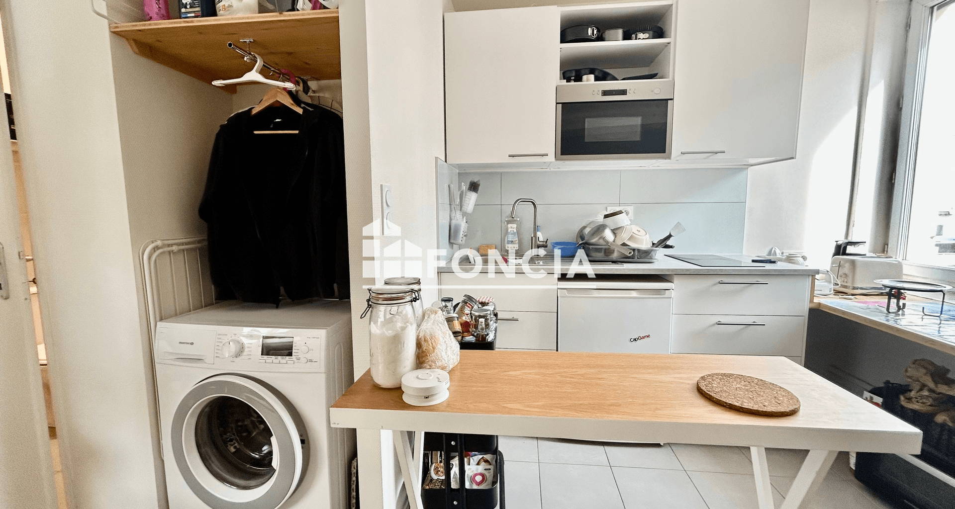 Studio meublé (14.35 m²) à louer - Lyon 7ᵉ (69007)