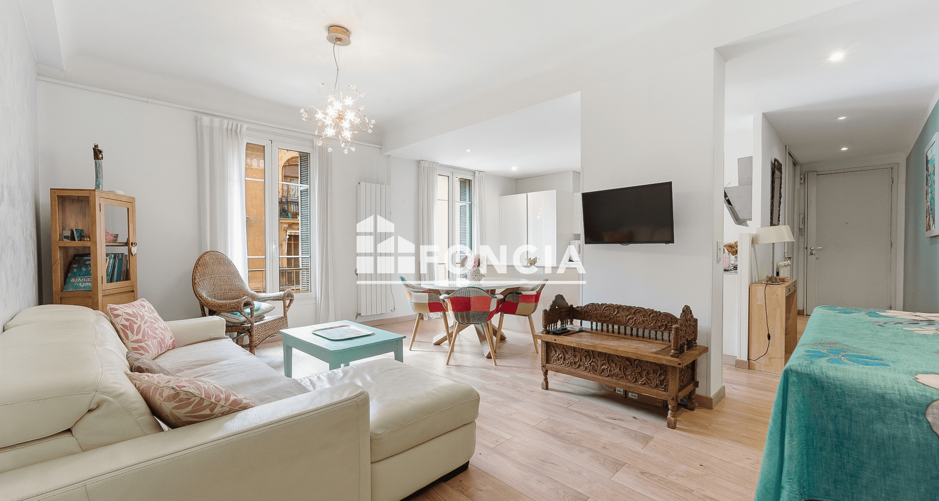 Appartement 2 pièces (55.34 m²) à vendre - Menton (06500)