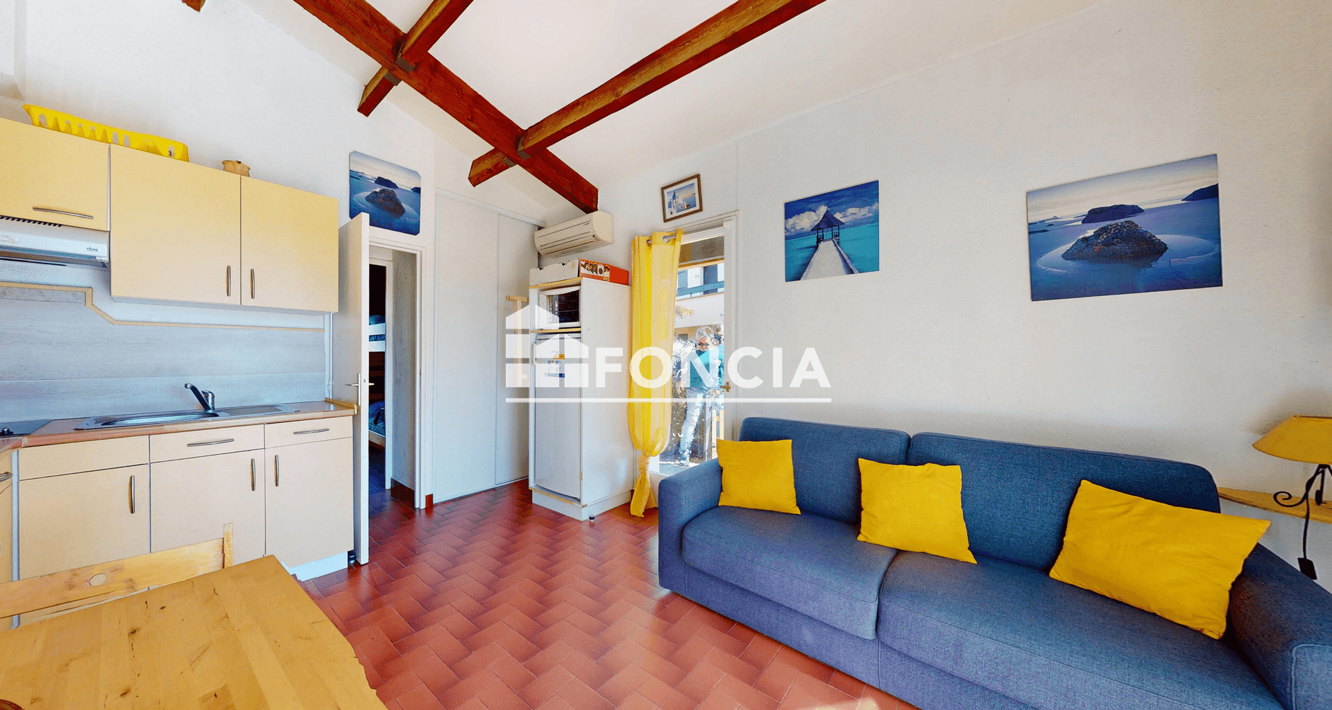 Appartement 2 pièces (25 m²) à vendre - Saint-cyprien (66750)