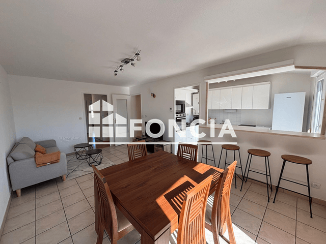 Appartement meublé 3 pièces (61.45 m²) à louer - Brignais (69530)