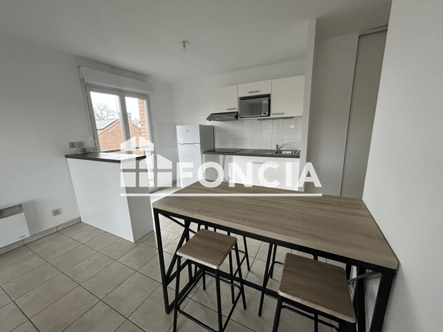 Appartement meublé 3 pièces (54.11 m²) à louer - Saint-andre-lez-lille (59350)