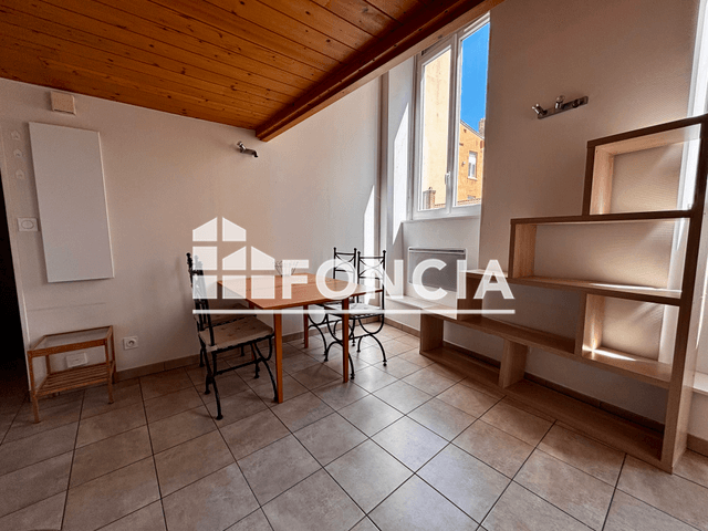 Studio meublé (38.54 m²) à louer - Lyon 1ᵉʳ (69001)