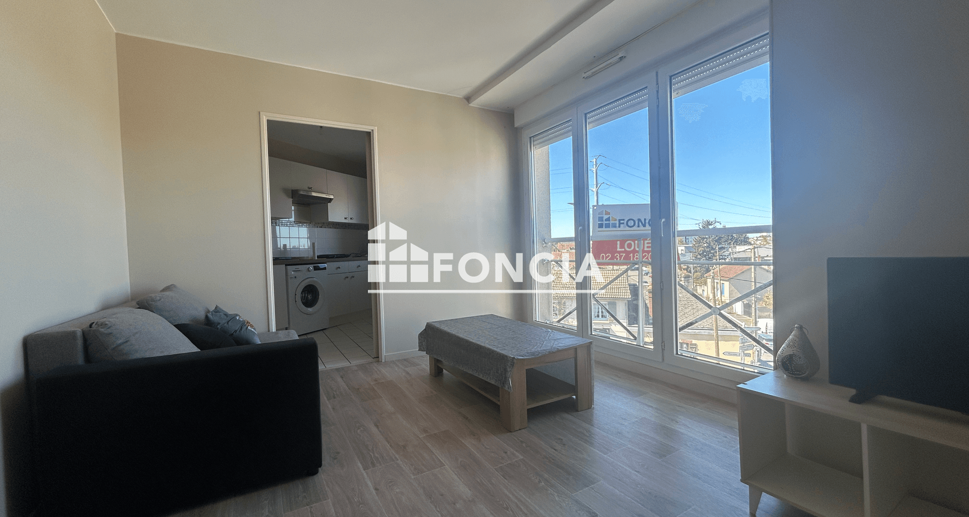 Appartement 2 pièces (37.56 m²) à vendre - Luisant (28600)