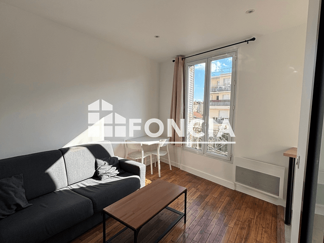 Studio meublé (19.26 m²) à louer - Asnière-sur-seine (92600)