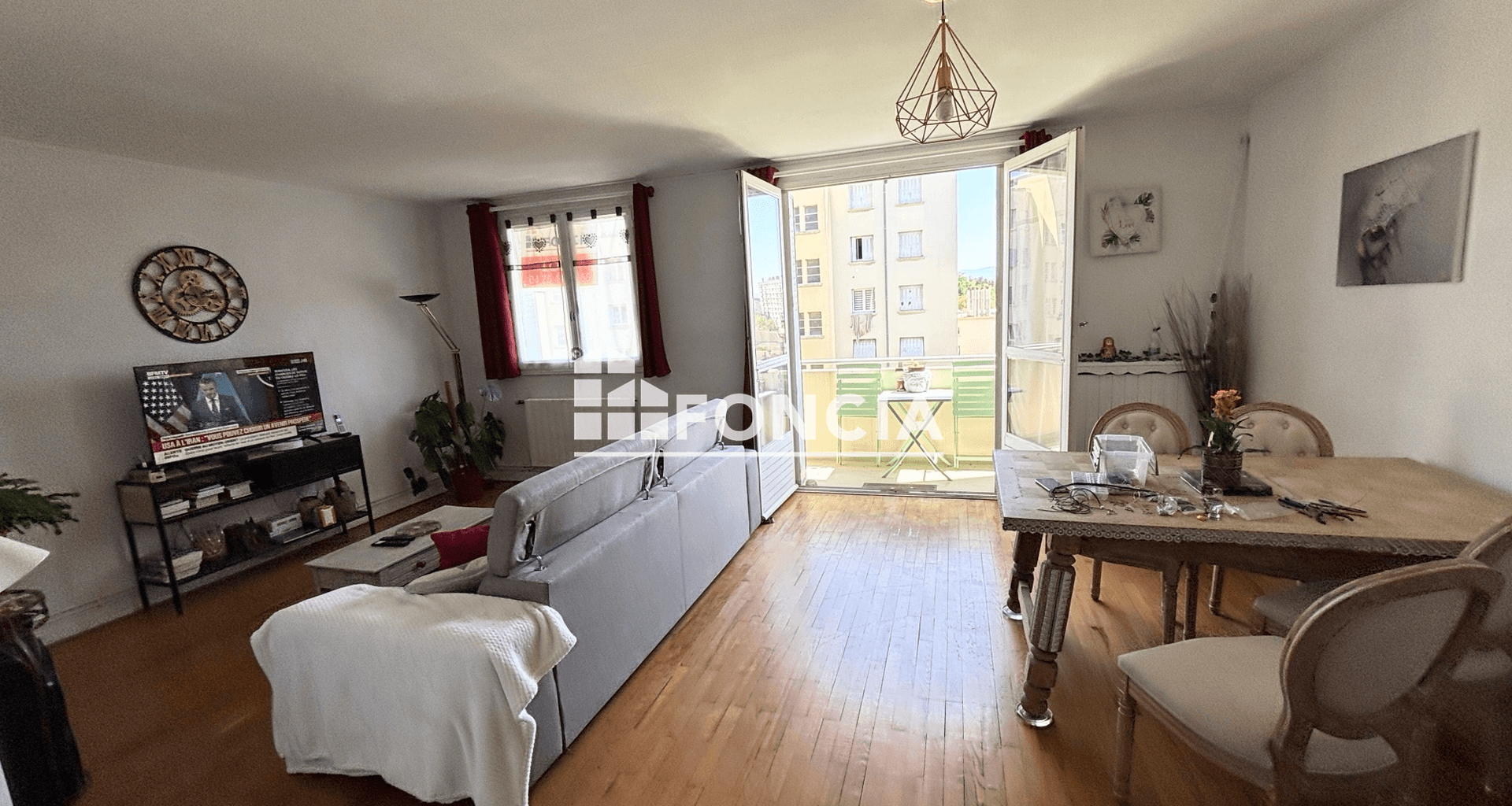Appartement meublé 4 pièces (63.3 m²) à louer - Bourg-lès-valence (26500)