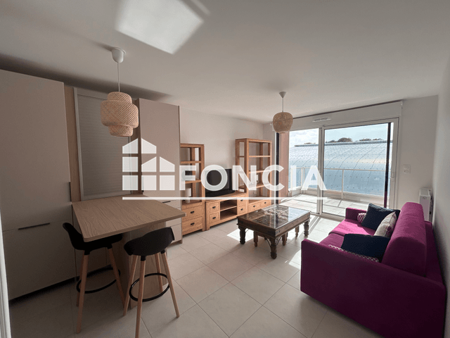 Appartement meublé 2 pièces (40.84 m²) à louer - Arradon (56610)