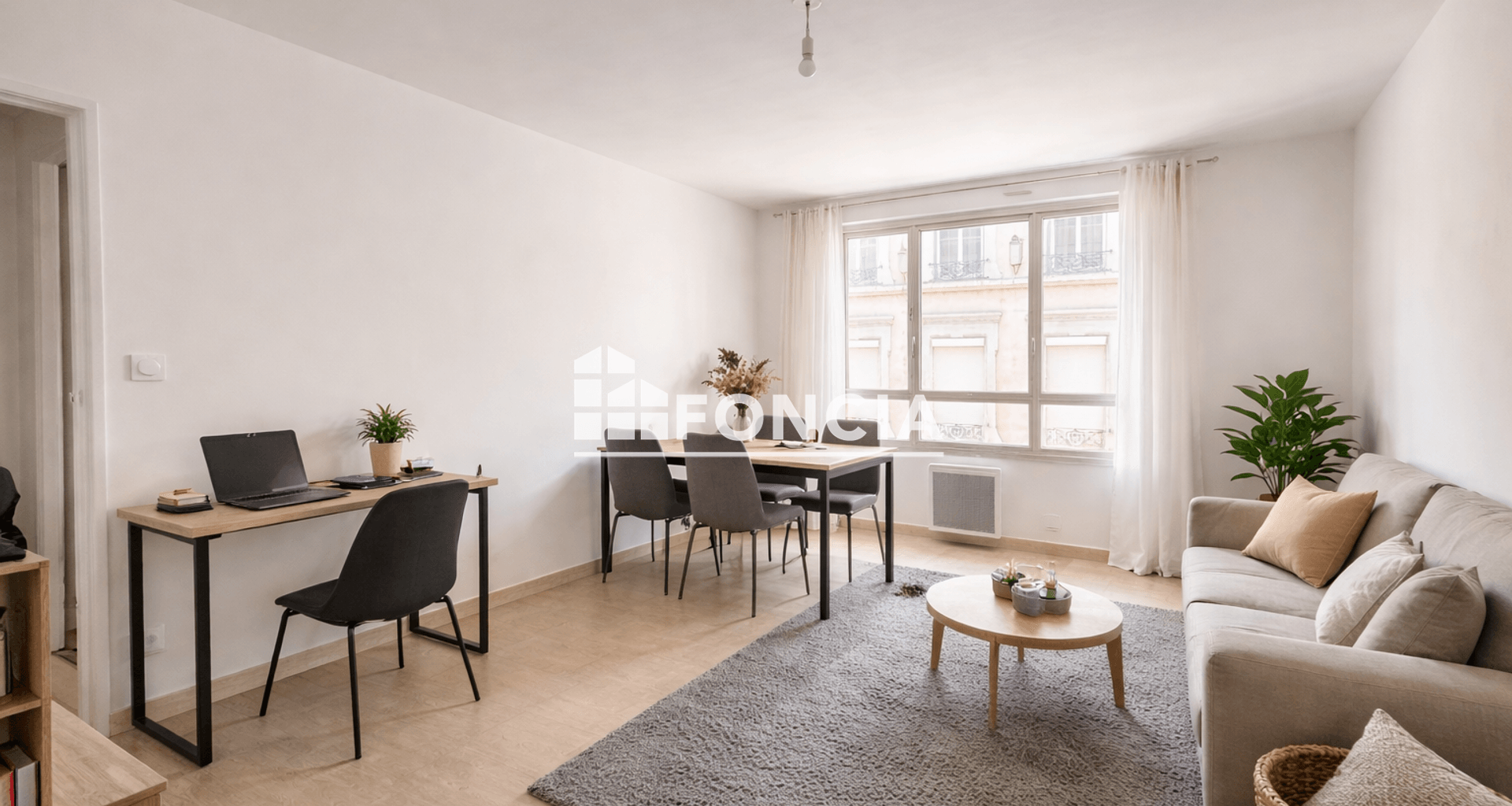 Appartement 2 pièces (48.12 m²) à vendre - Lyon 3ᵉ (69003)
