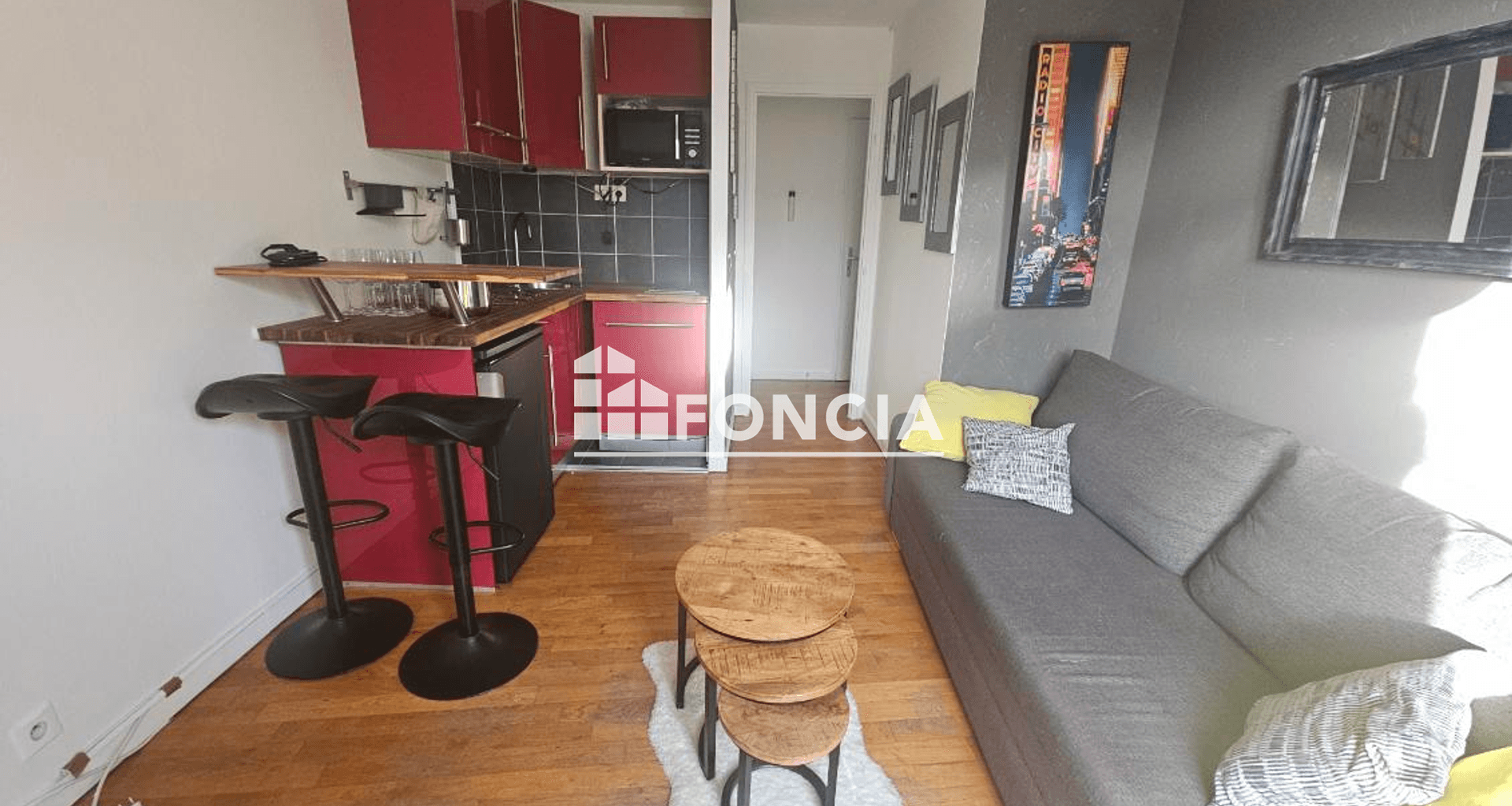 Appartement meublé 2 pièces (24.72 m²) à louer - Vincennes (94300)