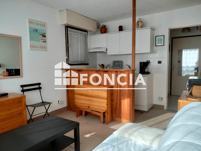 Studio meublé (18.39 m²) à louer - Saint Jean De Luz (64500)