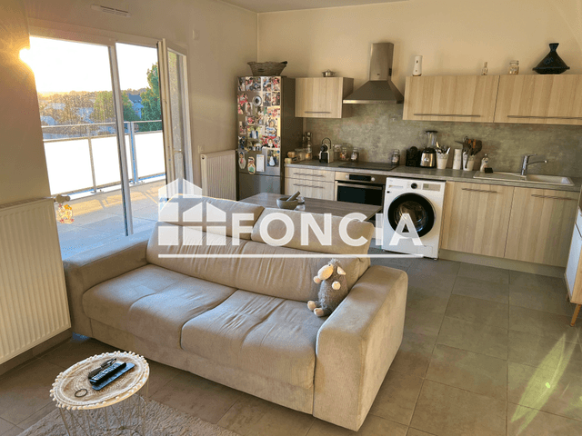 Appartement 2 pièces (42.96 m²) à louer - Bougoin Jallieu (38300)