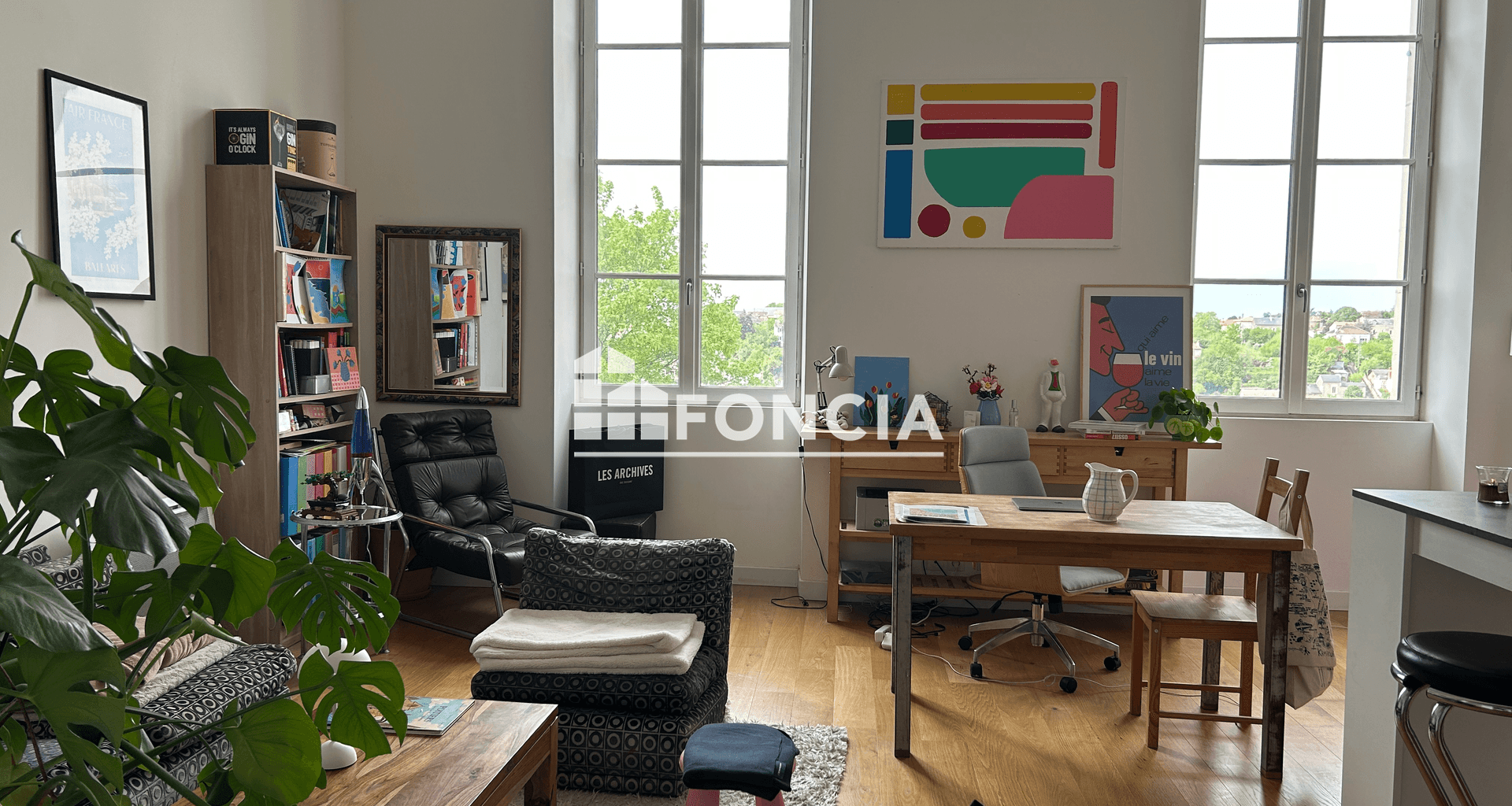 Appartement 2 pièces (65 m²) à vendre - Poitiers (86000)