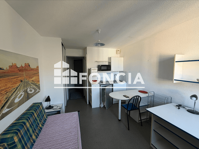Studio meublé (17.89 m²) à louer - Chambery (73000)