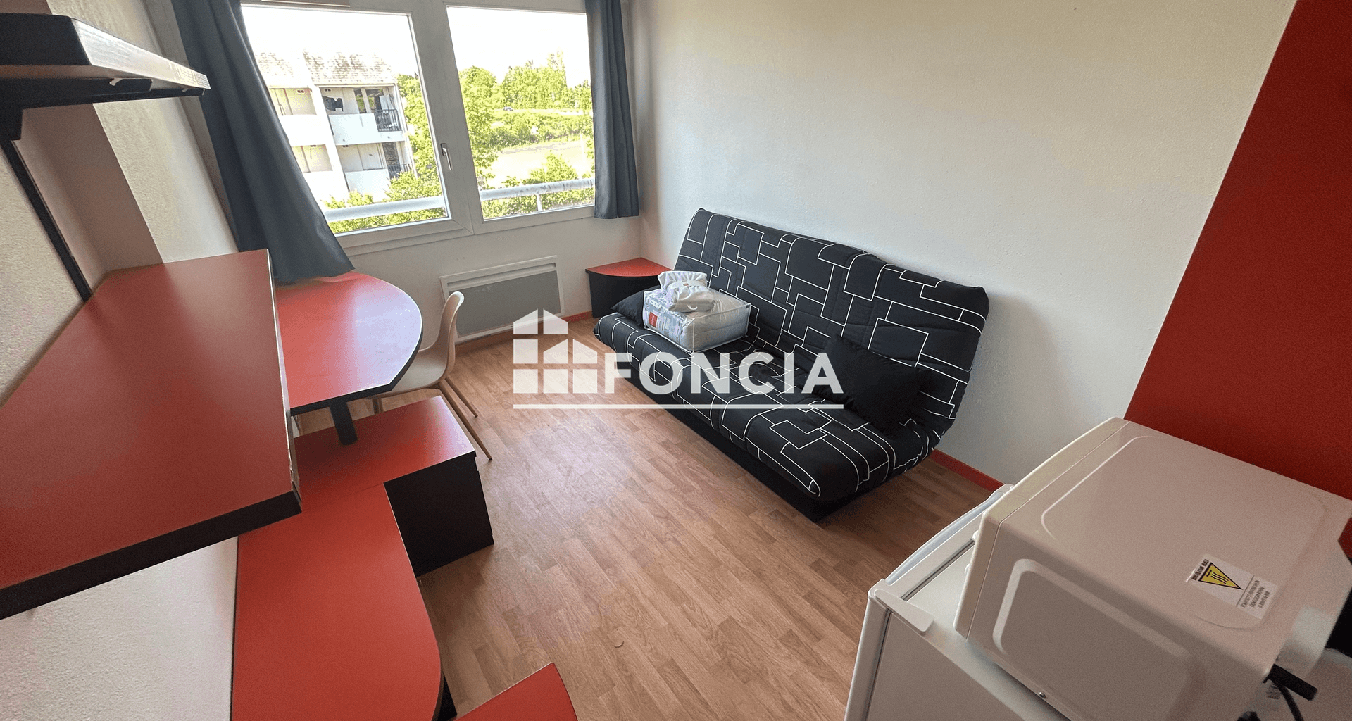Studio meublé (14.05 m²) à louer - Poitiers (86000)