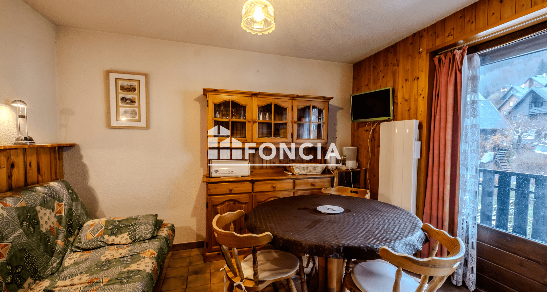 Studio meublé (19.28 m²) à louer - Thollon-les-mémises (74500)