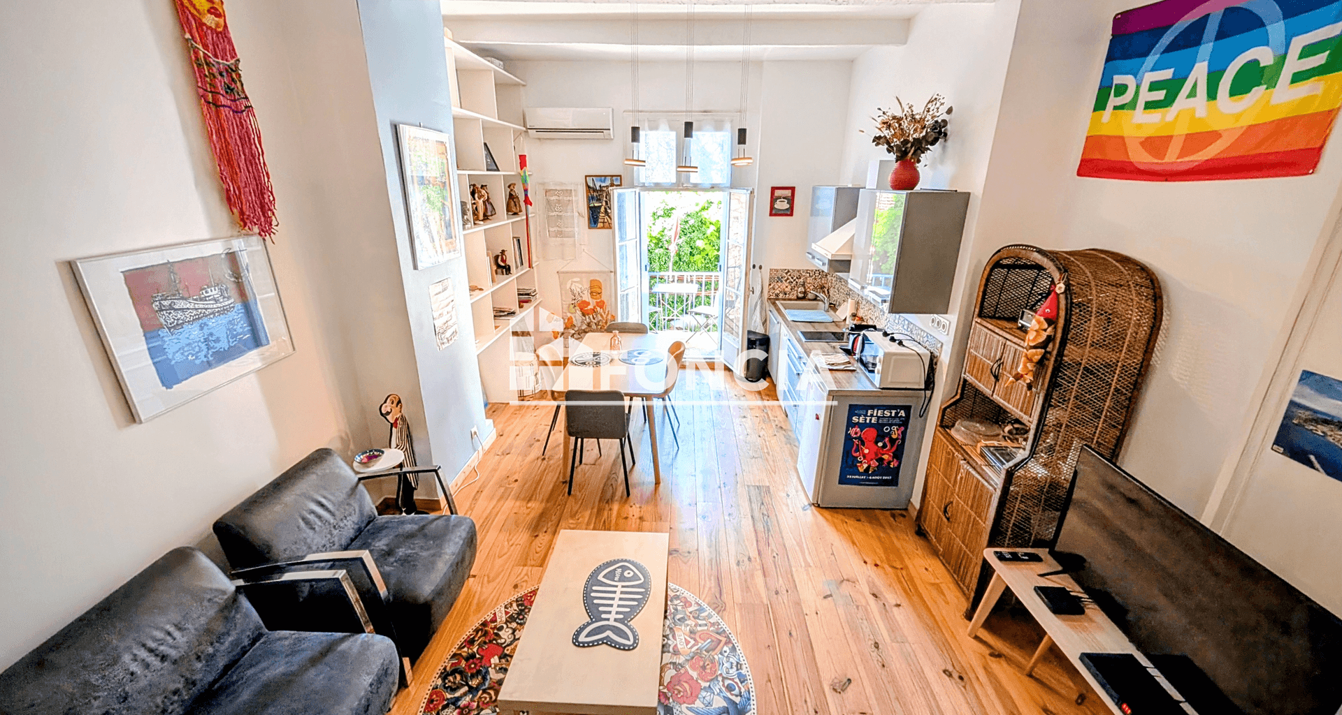 Studio (33 m²) à vendre - Sète (34200)