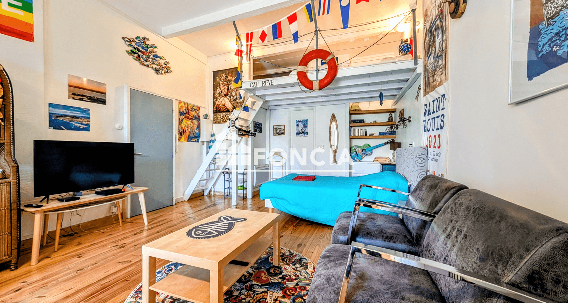 Studio (33 m²) à vendre - Sète (34200)