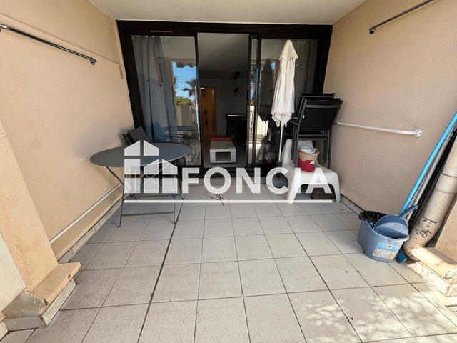 Appartement meublé 2 pièces (30.19 m²) à louer - Cannes-la-bocca (06150)