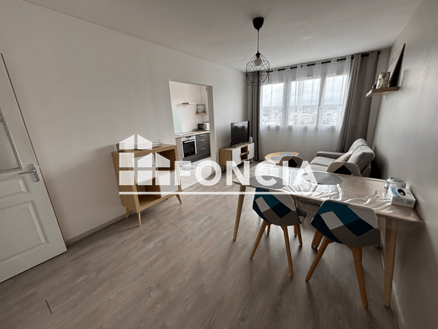 Appartement meublé 2 pièces (40.59 m²) à louer - Vandoeuvre-les-nancy (54500)