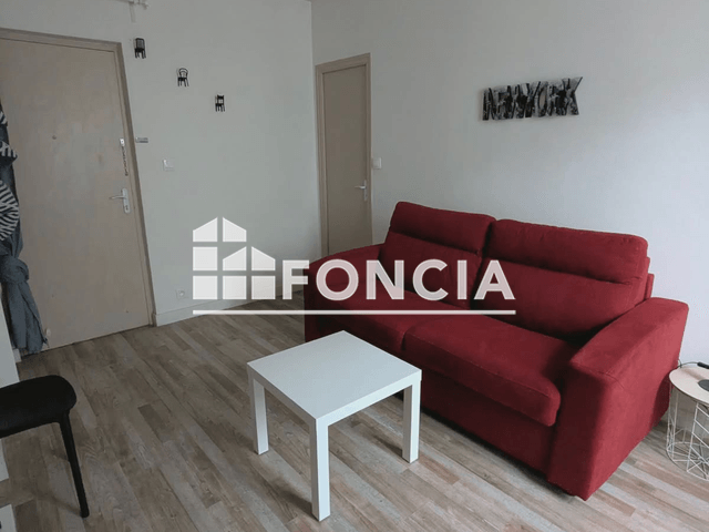Studio meublé (22.5 m²) à louer - Brest (29200)