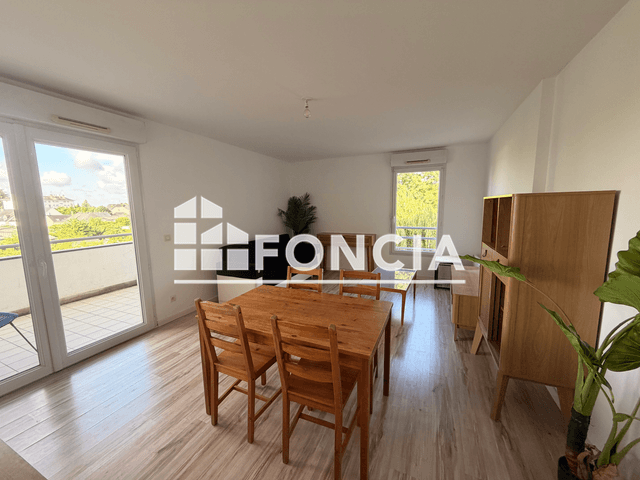 Appartement meublé 2 pièces (51 m²) à louer - Angers (49000)