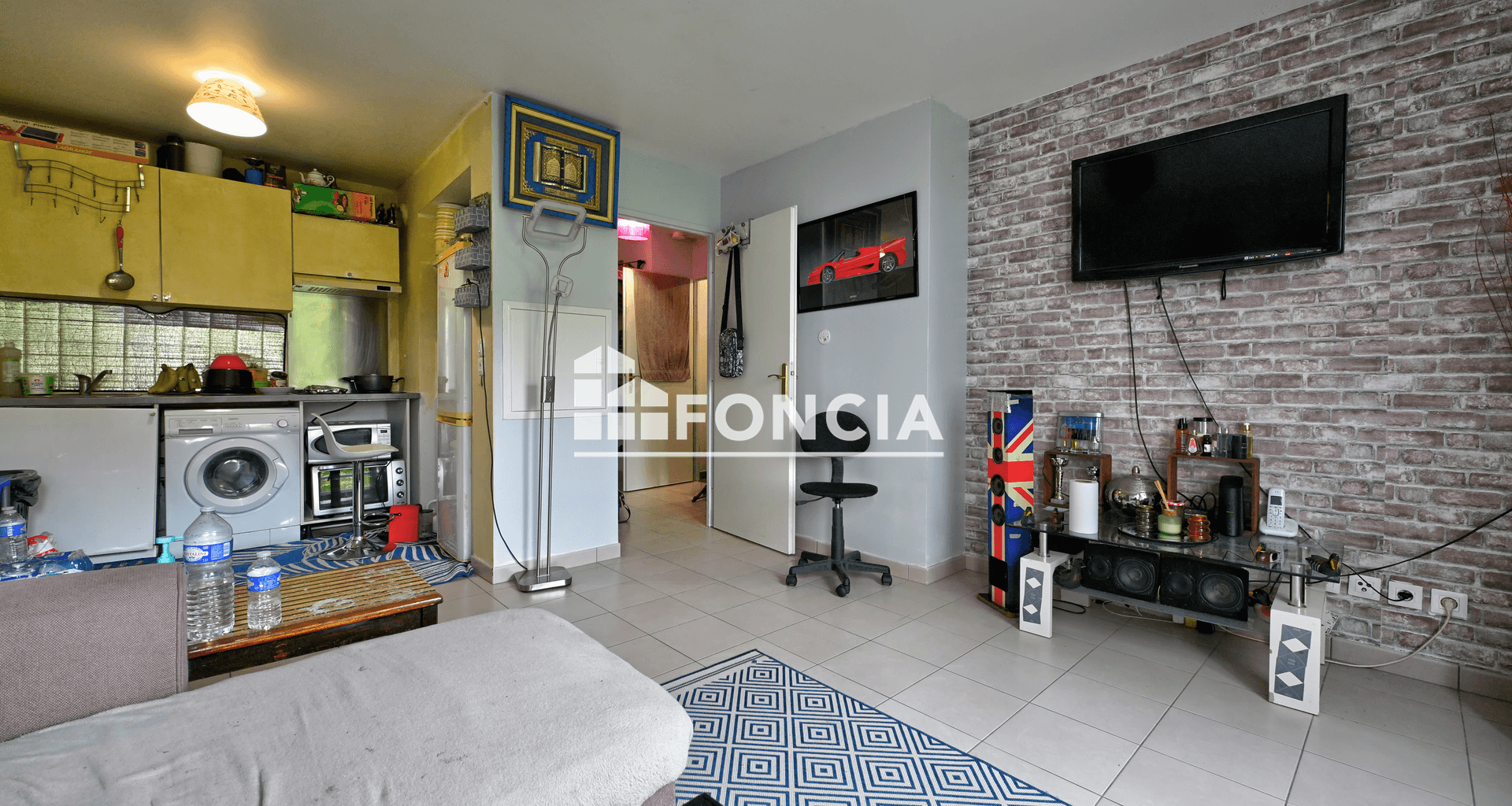 Appartement 2 pièces (39.18 m²) à vendre - Cergy (95800)