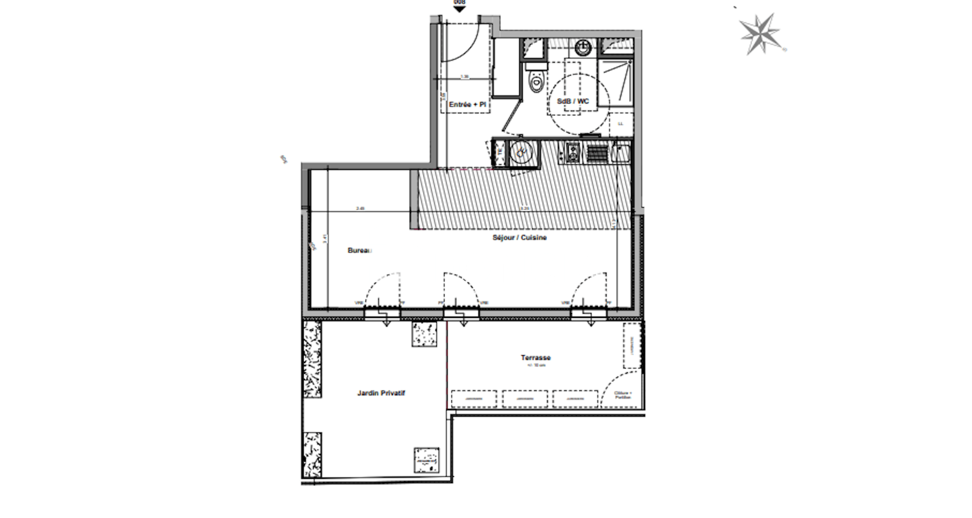 Studio (41 m²) à vendre - Rillieux-la-pape (69140)