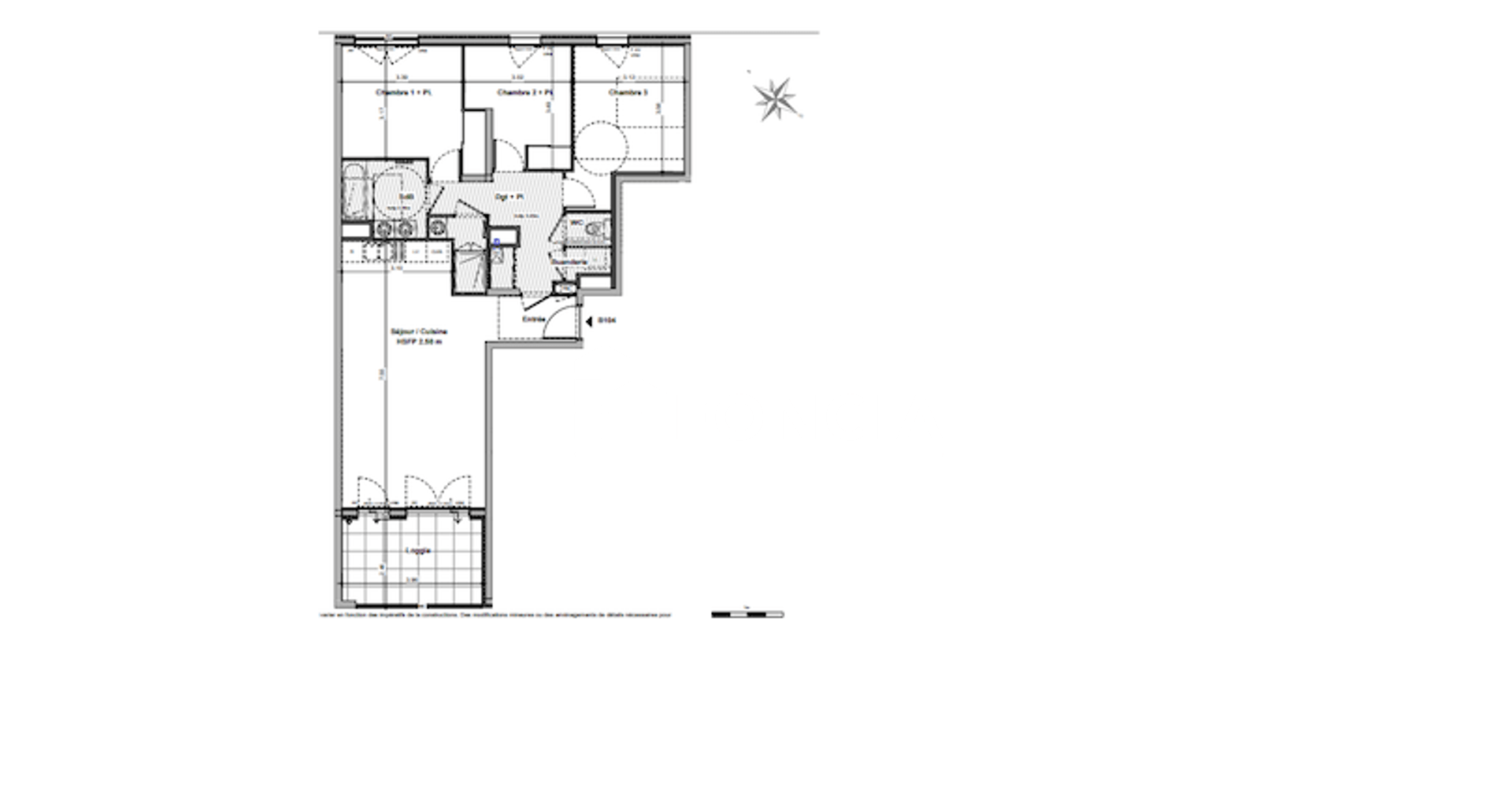 Appartement 4 pièces (84 m²) à vendre - Rillieux-la-pape (69140)