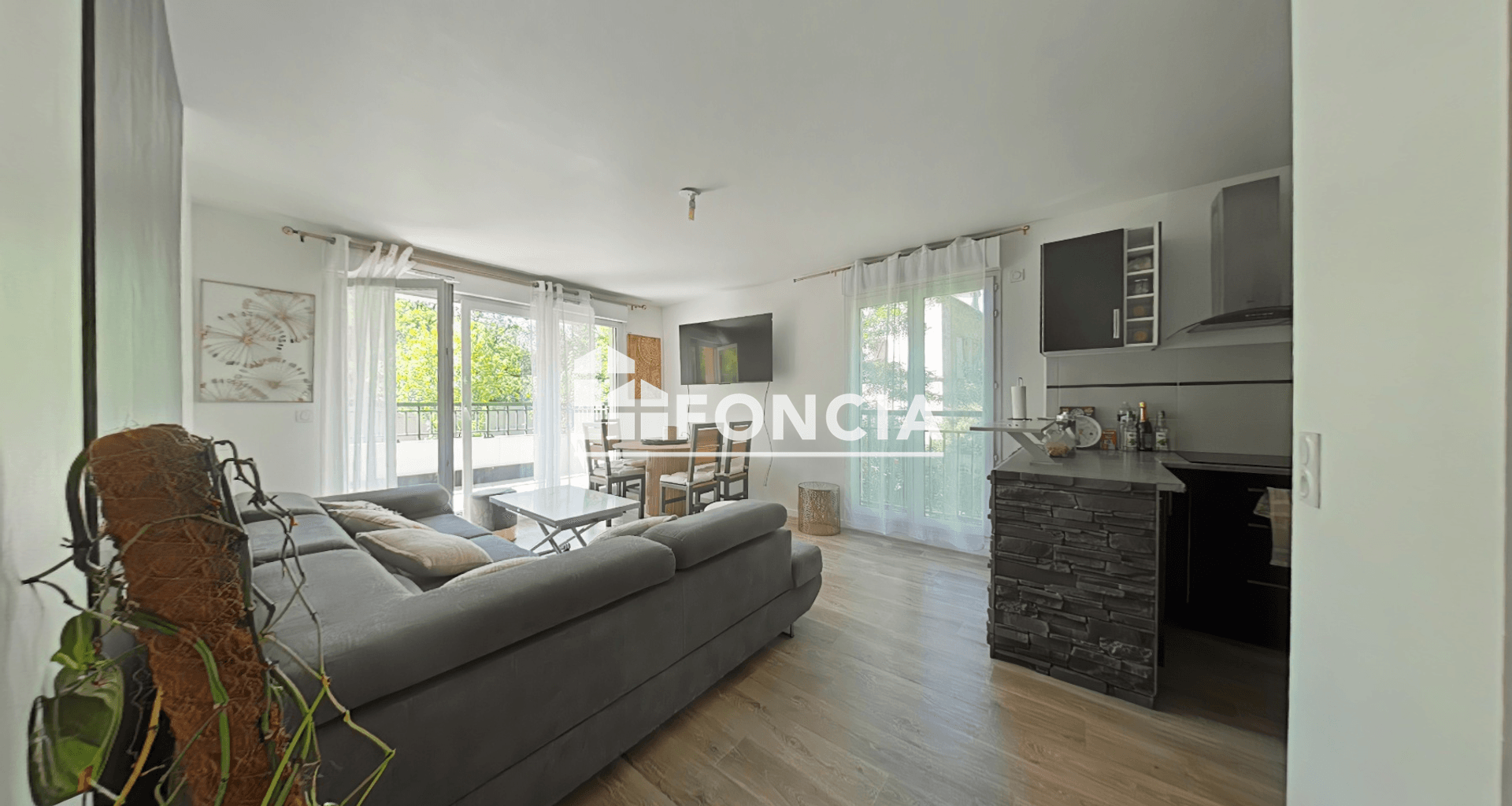 Appartement meublé 3 pièces (58.87 m²) à louer - Vaujours (93410)