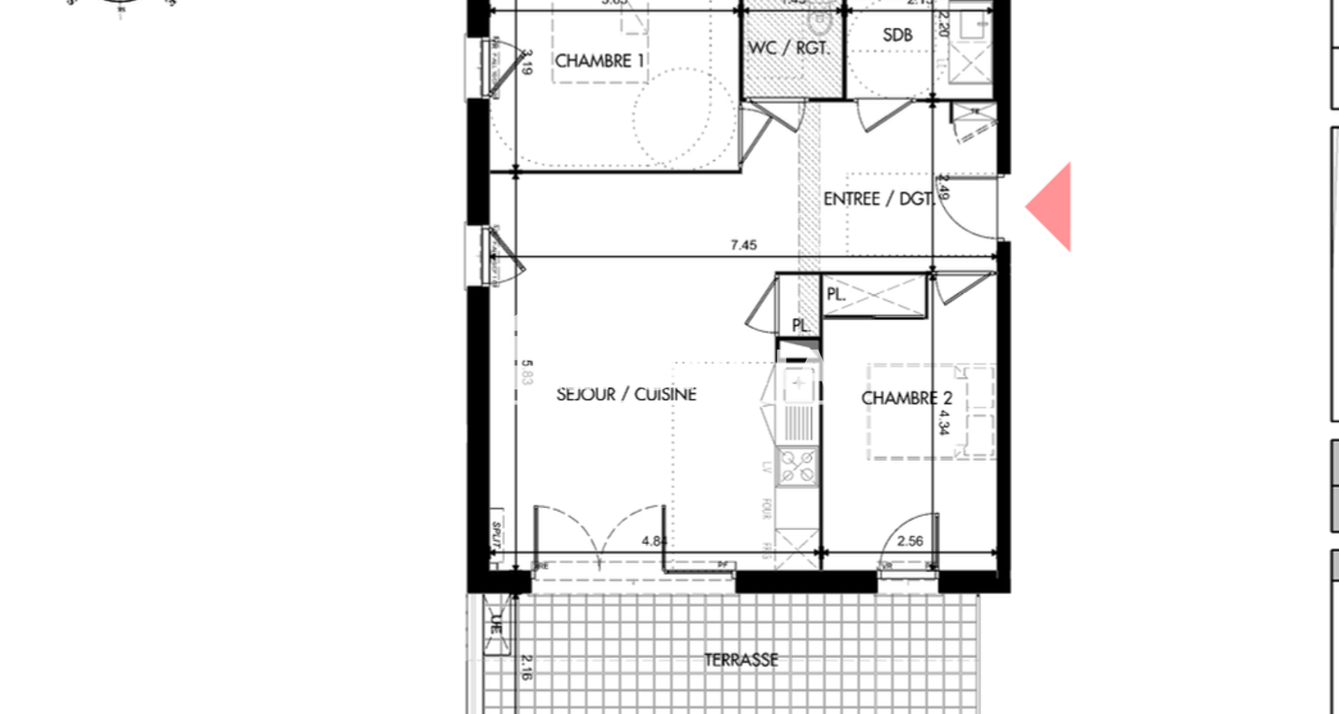 Appartement 3 pièces (65.7 m²) à vendre - Argelès-sur-mer (66700)
